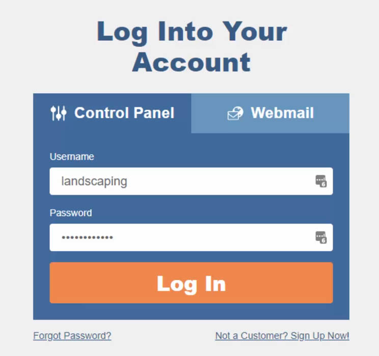 cPanel Login