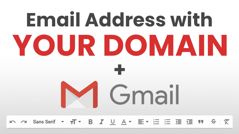 How To Use Gmail FREE For Your Custom Domain Email Address