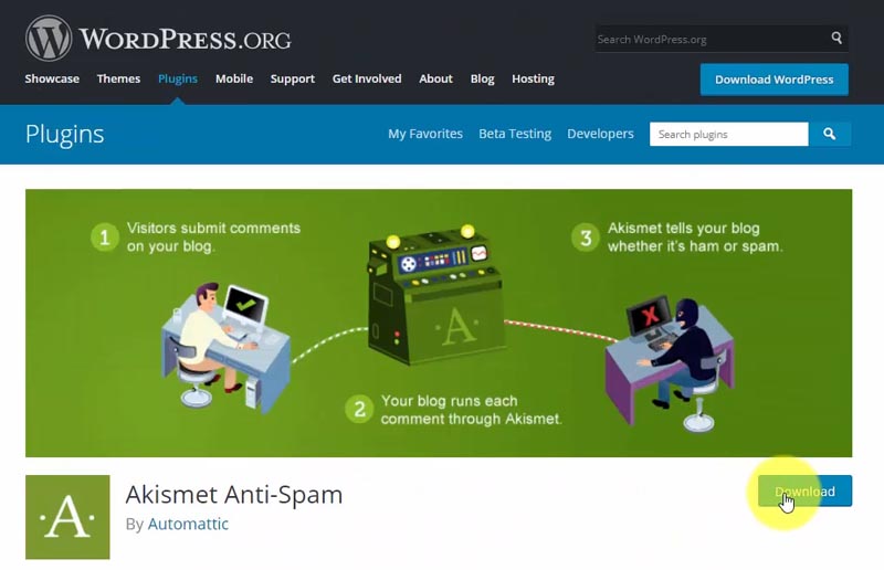 Download WordPress plugin